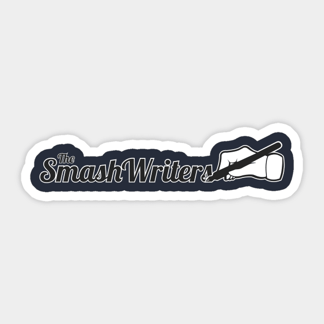 The Smash Writers Tee Sticker by TheSmashWriter